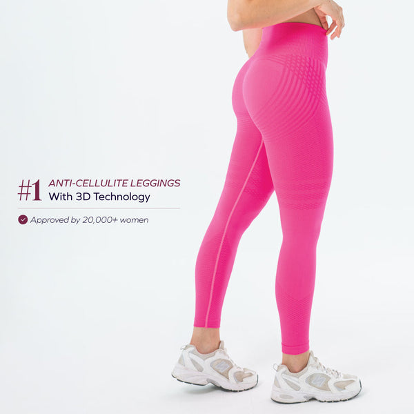 3D Leggings Pink