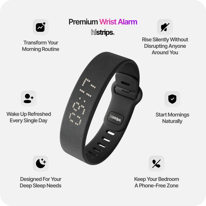 BuzzDawn Pulse Vibration Alarm