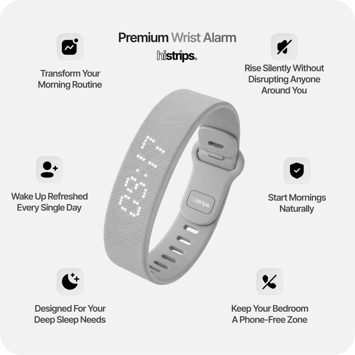 BuzzDawn Pulse Vibration Alarm