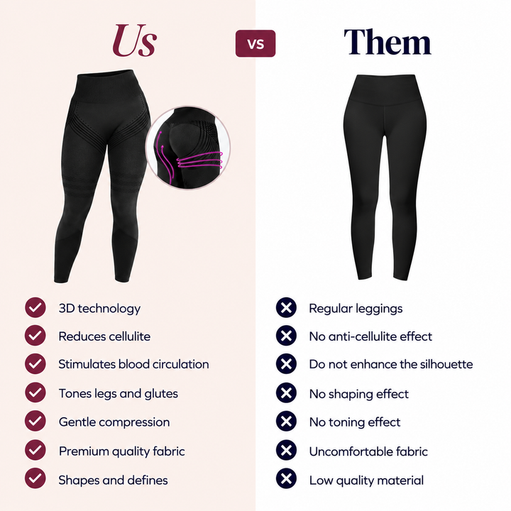 3D Anti-Cellulite Leggings